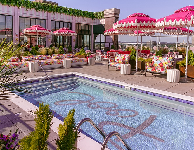 Take a Look at This Bright Pink, Dolly Parton-Inspired Rooftop Restaurant Now Open in Nashville