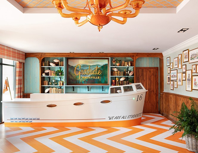 Calling All Tennessee Volunteers- Take a Peek Inside the Brand-New University of Tennessee Themed Hotel
