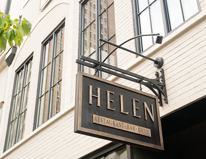Chef Rob McDaniel and Wife Emily Open Their First Restaurant, Helen, named for Rob’s Grandmother