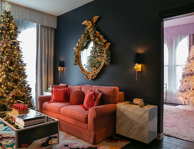 The Graduate Nashville's Dolly Parton-Themed Suite Gets Dressed Up for the Holidays