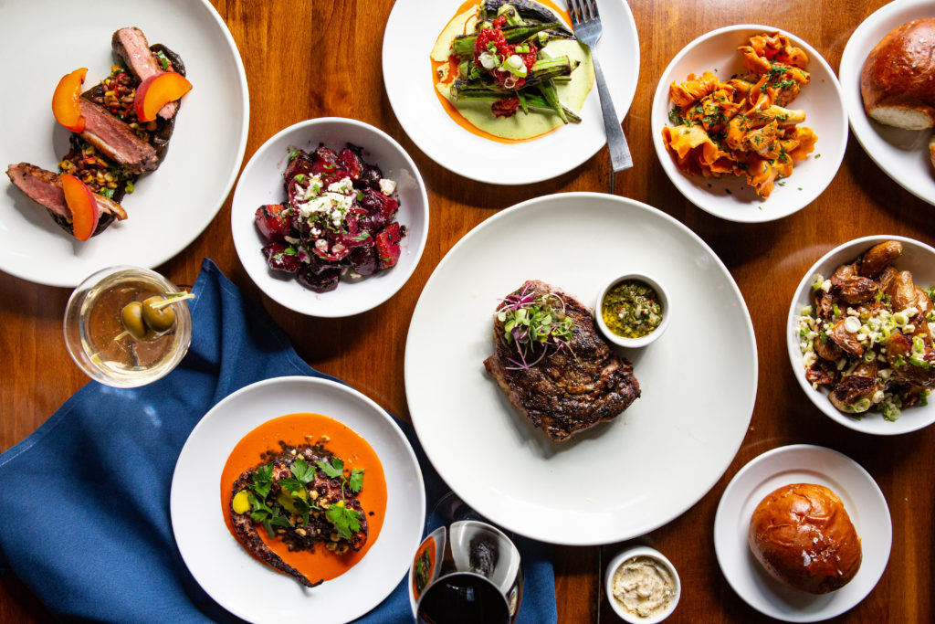 Sustainably sourced proteins and produce at Asheville, NC's only steakhouse, Asheville Proper