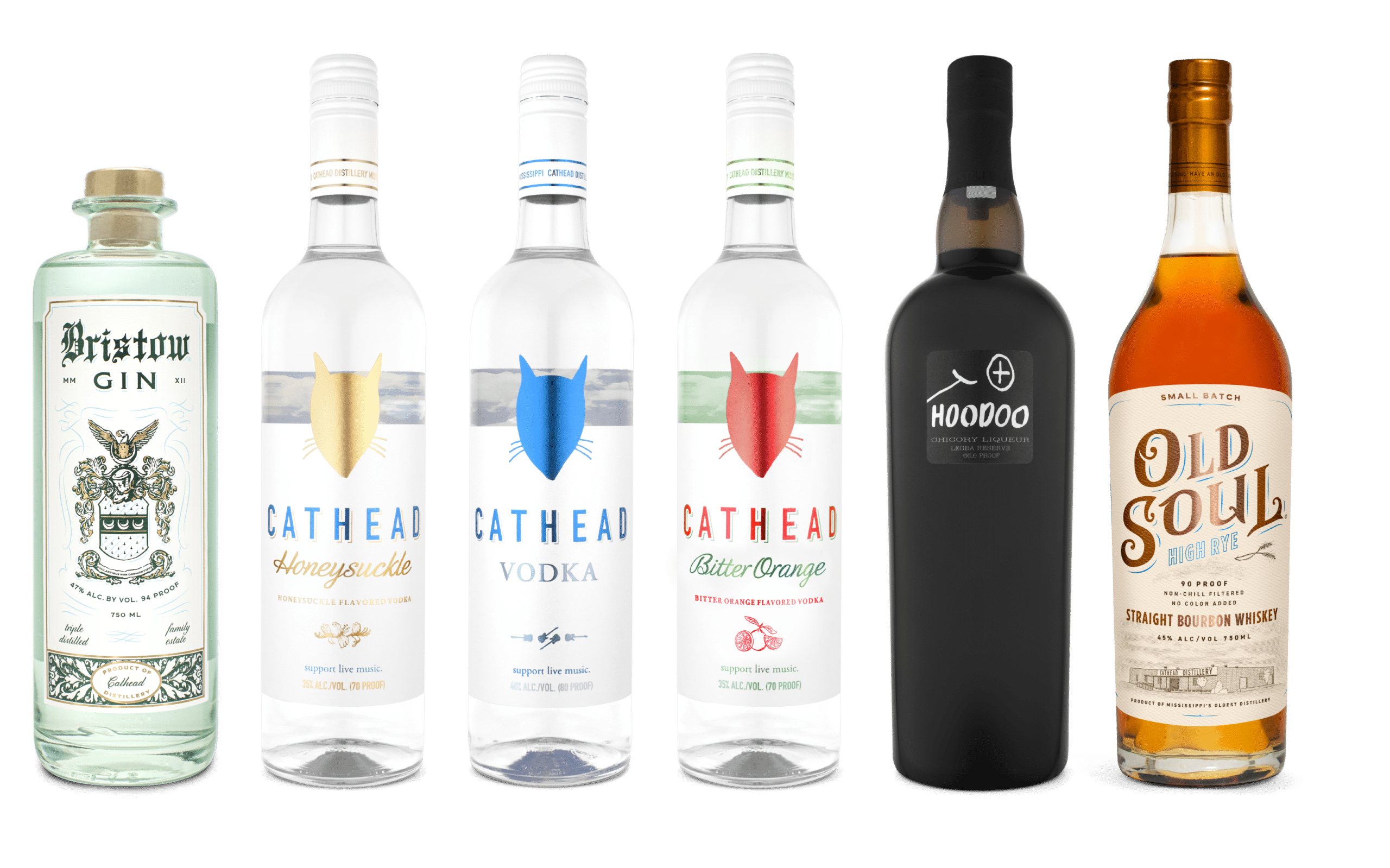 Cathead Distillery Family of Brands
