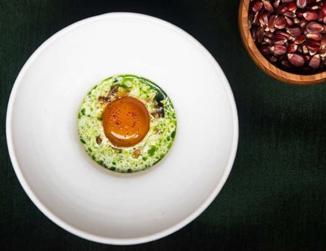 Sean Brock Gives Grits An Upgrade With Heirloom Corn and Sorghum-Cured Egg