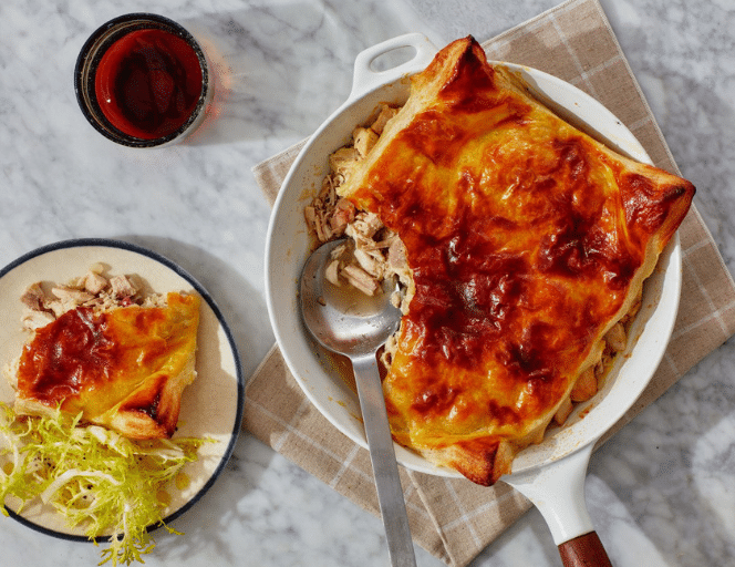 A Cozy French Chicken Pot Pie in 30 Minutes?